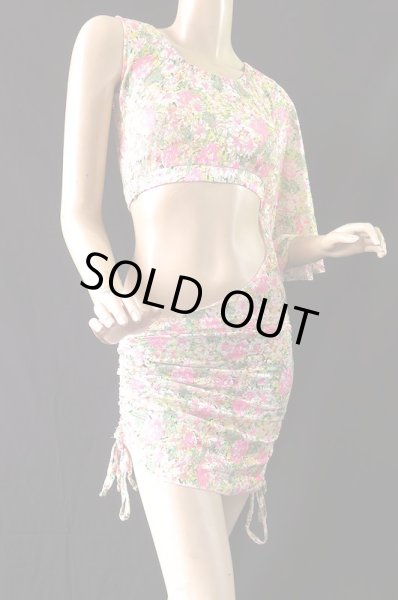 画像2: Amira Jamila オリジナル☆レッスンウェア☆ハッピーフラワー (2)