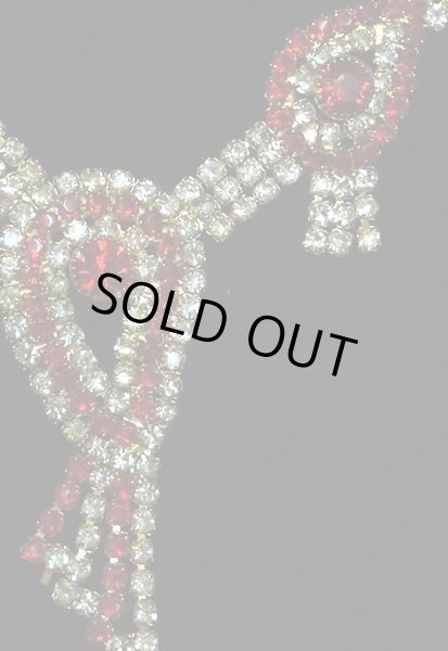 画像2: インドキラキラネックレス&ピアス&ティッカセットIII (2)