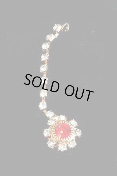 画像3: インドキラキラネックレス&ピアス&ティッカセットV (3)