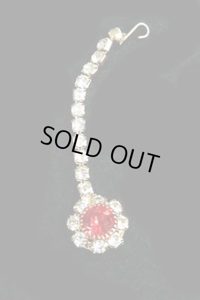 画像3: インドキラキラネックレス&ピアス&ティッカセットIII (3)