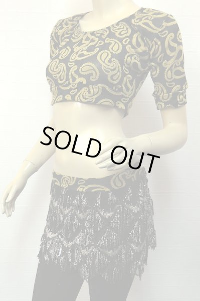 画像2: Amira Jamila オリジナル☆レッスンセット☆ゴールドペイズリー☆ (2)