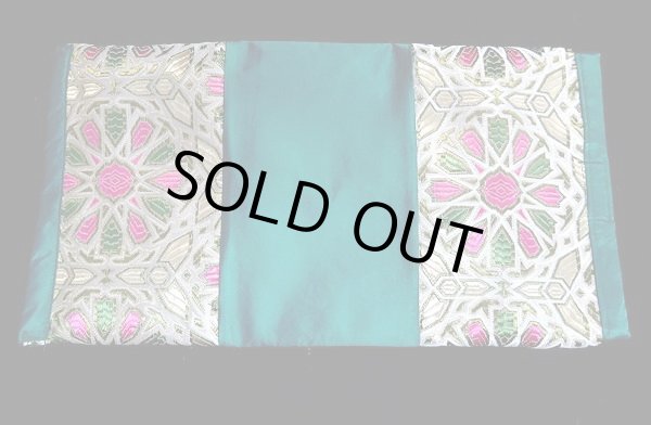 画像3: Amira Jamila オリジナル☆ティッシュカバー☆green pink arabesque☆ (3)