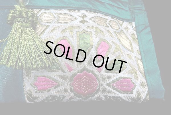 画像2: Amira Jamila オリジナル☆ティッシュカバー☆green pink arabesque☆ (2)