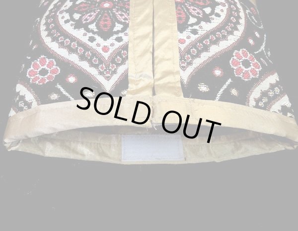 画像4: Amira Jamila オリジナル☆ティッシュカバー☆gold black ethinic☆ (4)