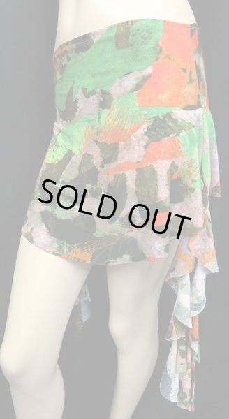 画像2: ❤HANAN/ハナン❤サイドフリルドヒップスカーフ1 (2)