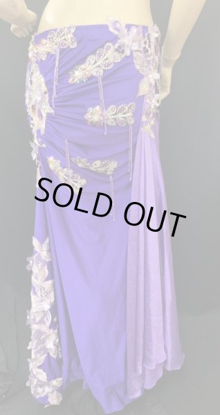 画像3: ❤ハナン/HANAN❤エジプトオリエンタルコスチューム☆Royal purple folwer☆ (3)