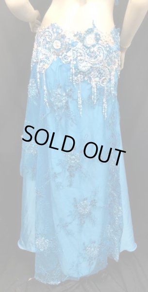 画像3: ❤ハナン/HANAN❤エジプトオリエンタルコスチューム☆Crystal skyblue silver☆ (3)