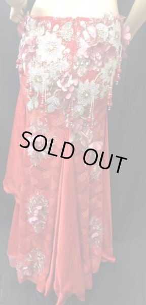 画像3: ❤ハナン/HANAN❤エジプトオリエンタルコスチューム☆Red Japonesque☆ (3)