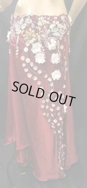 画像3: ❤ハナン/ＨＡＮＡＮ❤エジプトオリエンタルコスチューム☆Red elegant flower☆ (3)