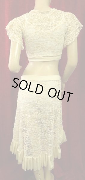 画像3: Amira Jamila オリジナル☆レッスンウェア**gold lace champagne ** (3)