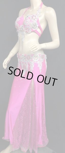 画像3: エジプトオリエンタルコスチューム☆エレガントホットピンク☆ (3)