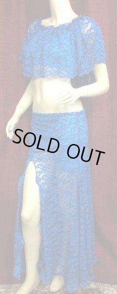 画像2: 	Amira Jamila オリジナル☆レッスンウェア*crystalbluelace (2)