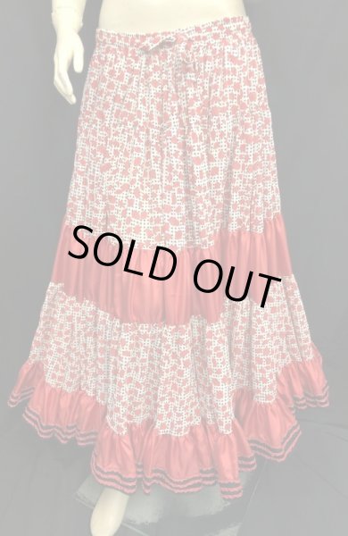 画像2: 25ヤードジプシープリントスカートIII (2)