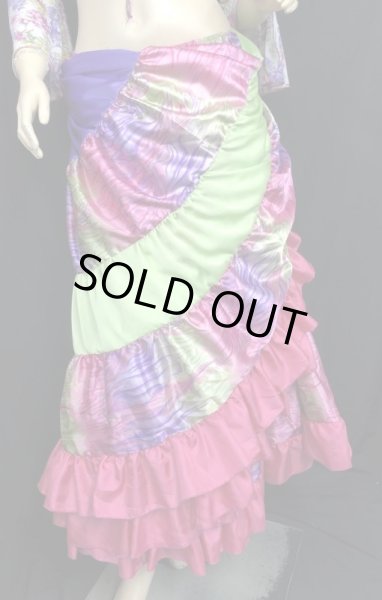 画像3: 25ヤードジプシープリントスカートV (3)