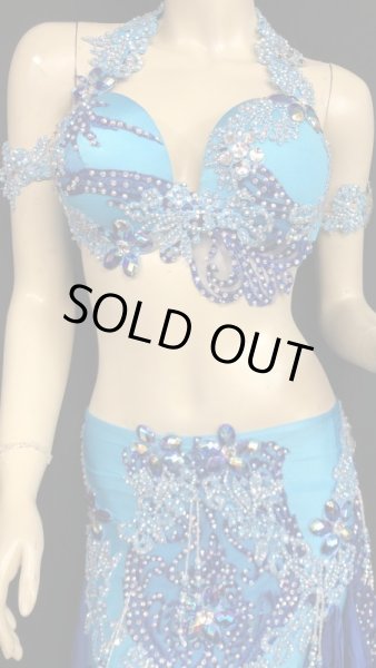 画像2: ❤ハナン/HANAN❤エジプトオリエンタルコスチューム☆crystalbluecombination☆ (2)