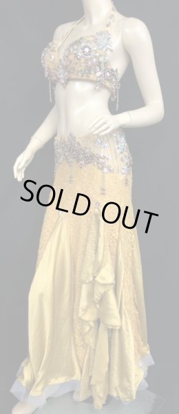 画像3: エジプトオリエンタルコスチューム☆エレガントゴールデンマスタード☆ (3)