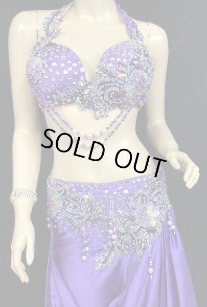 画像3: ❤ハナン/HANAN❤エジプトオリエンタルコスチューム☆smooth light purple☆ (3)