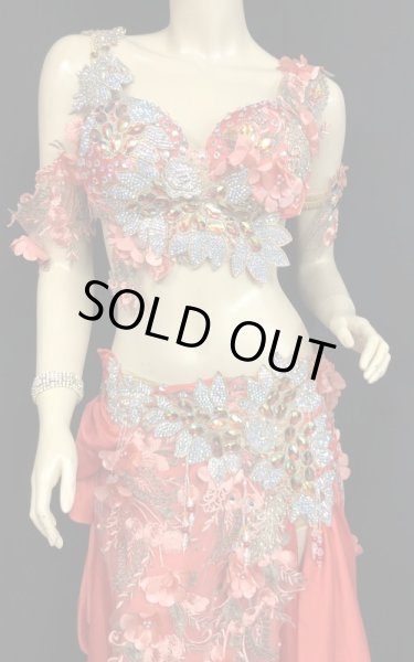 画像3: ❤ハナン/HANAN❤エジプトオリエンタルコスチューム☆blood orange flower☆ (3)