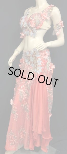 画像2: ❤ハナン/HANAN❤エジプトオリエンタルコスチューム☆blood orange flower☆ (2)