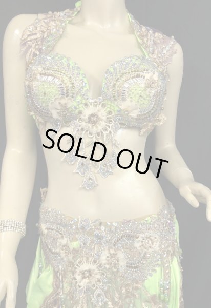 画像3: ❤ハナン/HANAN❤エジプトオリエンタルコスチューム☆noble limegreen purple☆ (3)