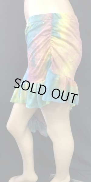 画像4: Amira Jamila オリジナルストレッチヒップスカーフ⭐️パステルグラデーション3⭐️ (4)