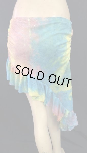 画像2: Amira Jamila オリジナルストレッチヒップスカーフ⭐️パステルグラデーション3⭐️ (2)