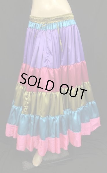 画像2: 25ヤードジプシーサテンスカートXl (2)