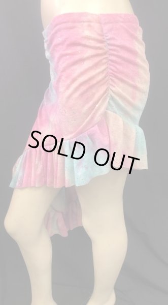 画像4: Amira Jamila オリジナルストレッチヒップスカーフ⭐️パステルグラデーション 1⭐️ (4)