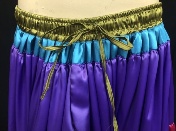 画像4: 25ヤードジプシーサテンスカートXl (4)