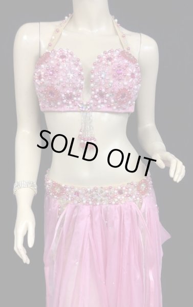 画像3: エジプトオリエンタルコスチューム☆ルーセントベビーピンク☆ (3)