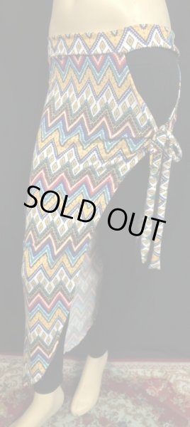 画像3: Amira Jamila オリジナルストレッチロングヒップスカーフ١ (3)