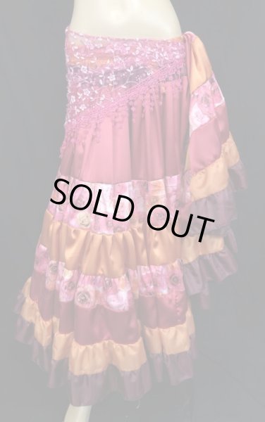 画像2: 25ヤードジプシーサテンスカートXVII (2)