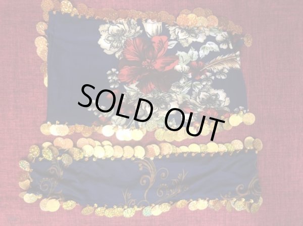 画像4: エジプト製プリントストレッチサイディドレスIll (4)