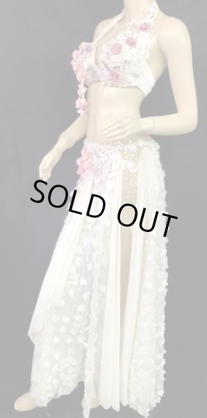 画像2: ❤ハナン/HANAN❤エジプトオリエンタルコスチューム☆romantic white flowers☆ (2)