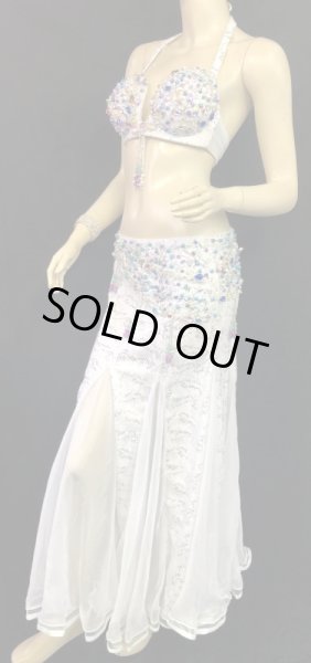 画像2: エジプトオリエンタルコスチューム☆マルチジュエリーホワイト☆ (2)