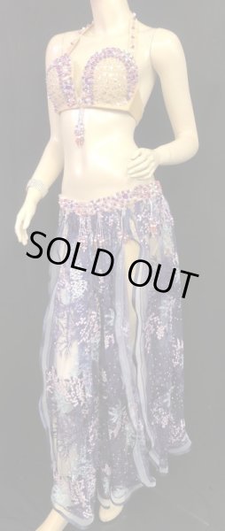 画像2: エジプトオリエンタルコスチューム☆ロイヤルパープルブリーズ☆ (2)