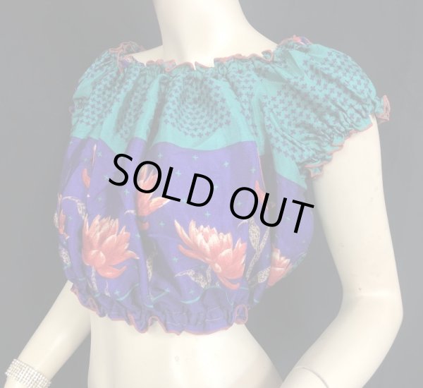 画像2: プリントパフスリーブチョリXX (2)