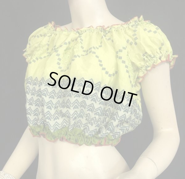 画像2: プリントパフスリーブチョリXVIIll (2)