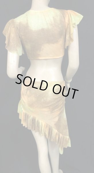 画像3: Amira Jamila オリジナル☆レッスンウェア*lame orange gradation*  (3)