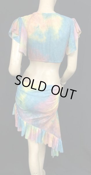 画像3: Amira Jamila オリジナル☆レッスンウェア*lame green gradation*  (3)