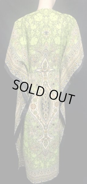 画像3: プリントカバードレス☆ライムグリーンアラビアンアラベスク☆ (3)