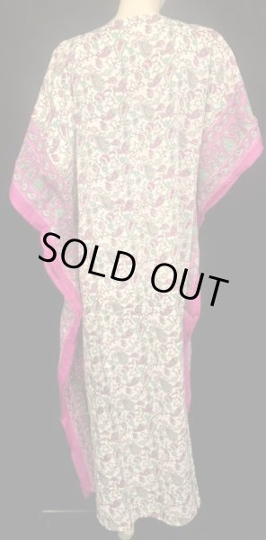 画像3: プリントカバードレス☆ピンクグリーンペイズリー☆ (3)