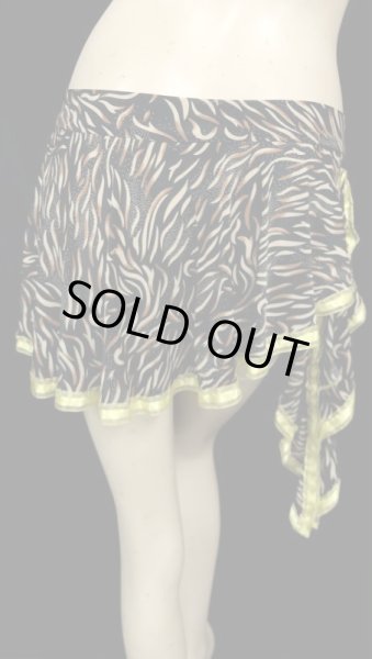 画像2: ❤HANAN/ハナン❤トリミングフリルヒップスカーフ*2* (2)