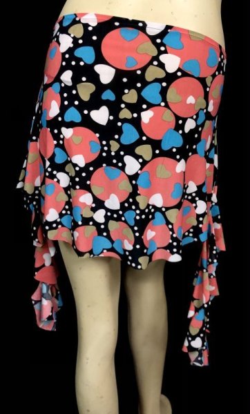 画像2: ❤HANAN/ハナン❤サイドフリルドヒップスカーフ*1* (2)