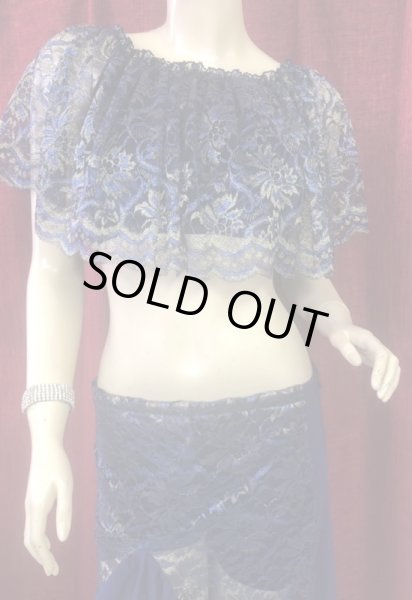 画像2: 	Amira Jamila オリジナル☆レッスンウェア＊elegant navi blue ＊ (2)