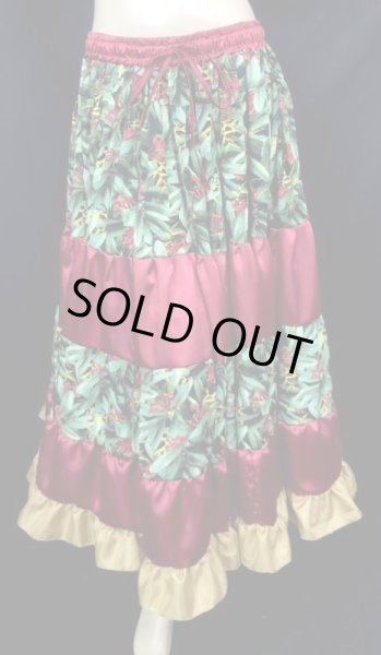 画像2: 25ヤードジプシープリントスカートV (2)
