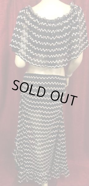 画像3: 	Amira Jamila オリジナル☆レッスンウェア*crochet white black * (3)