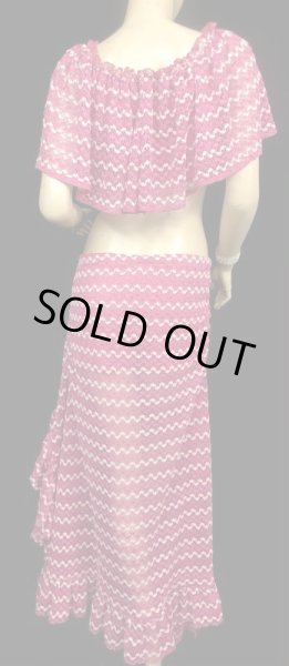 画像3: 	Amira Jamila オリジナル☆レッスンウェア＊crochet white pink＊ (3)