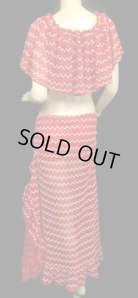 画像3: 	Amira Jamila オリジナル☆レッスンウェア*crochet white red* (3)