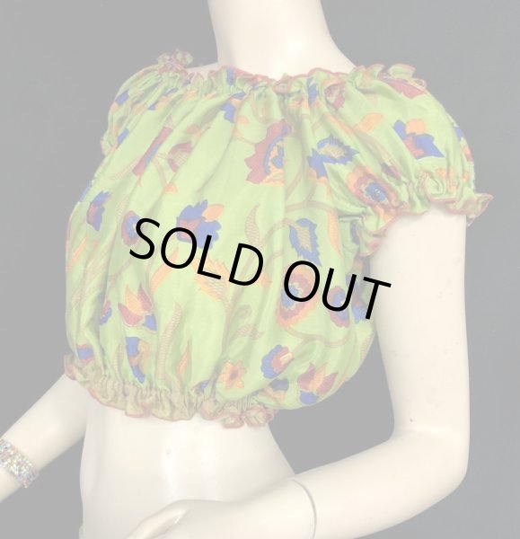 画像2: プリントパフスリーブチョリXXXl (2)